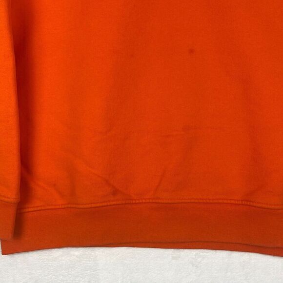 Vintage Reebok Miami Dolphins Sweater Mens Large Orange Pullover Sweatshirt - Picture 7 of 12